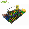 Synthesize Amusement Park Children Indoor Play Ground Equipment with Jungle Style